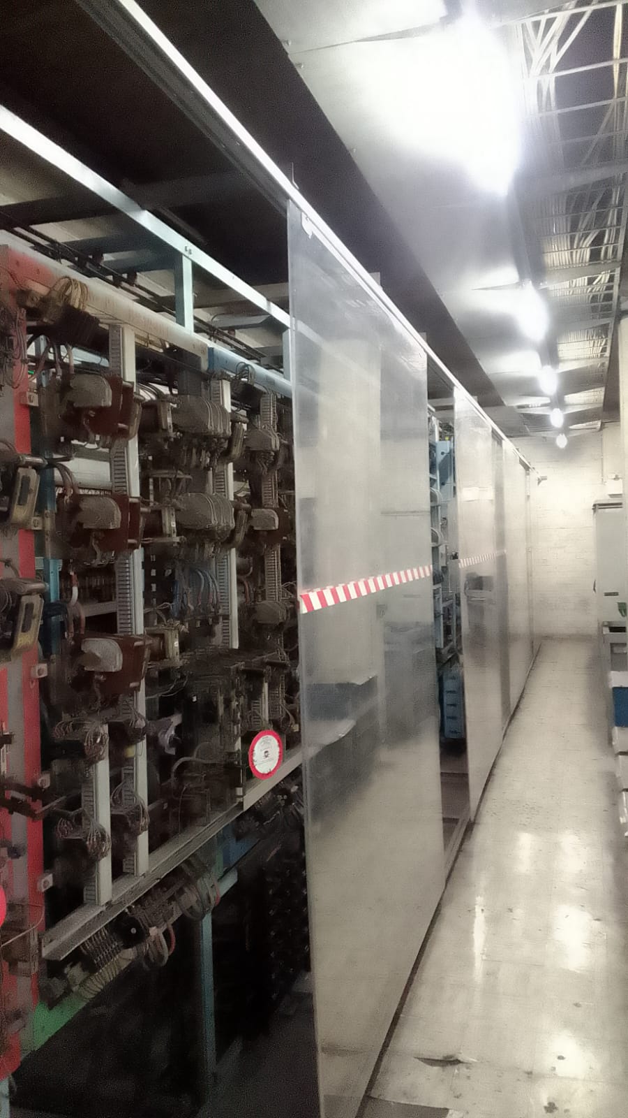Pose des plexiglass